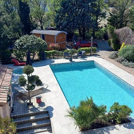 La Roulotte A Juju Villa Le Bosc  Exterior photo